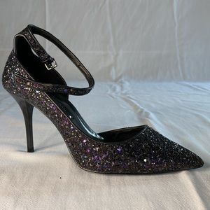 Black Sparkly Zara Heels